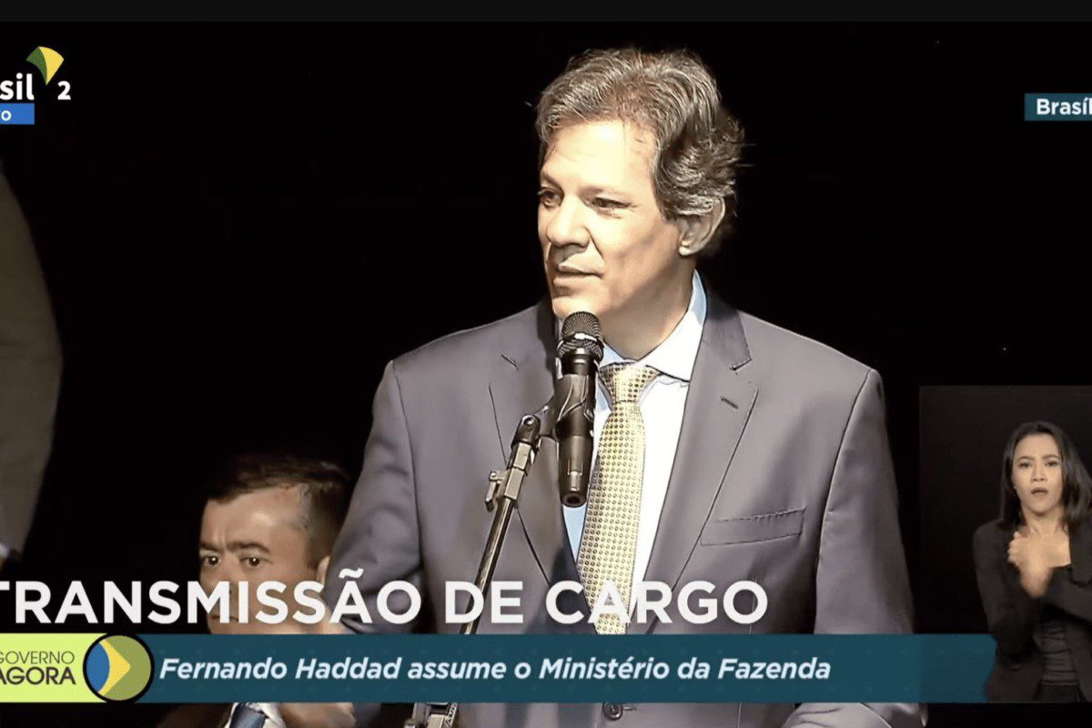 Em Posse Haddad Promete Novo Arcabou O Fiscal E Fala Sobre Desonera O