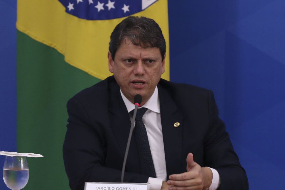 O ministro da Infraestrutura, Tarcísio Gomes de Freitas. Foto: Marcello Casal Jr/Agência Brasil