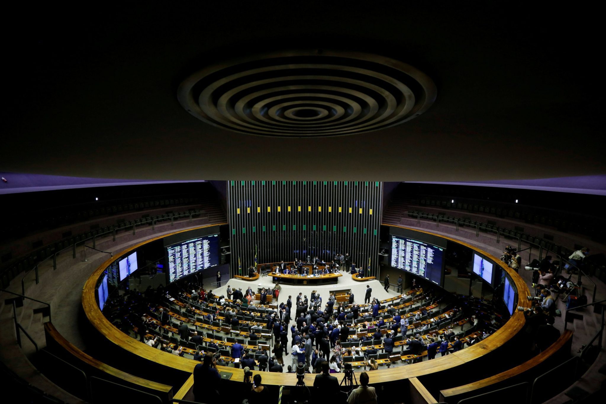 Plenário da Câmara dos Deputados. 01/02/2021. REUTERS/Adriano Machado.