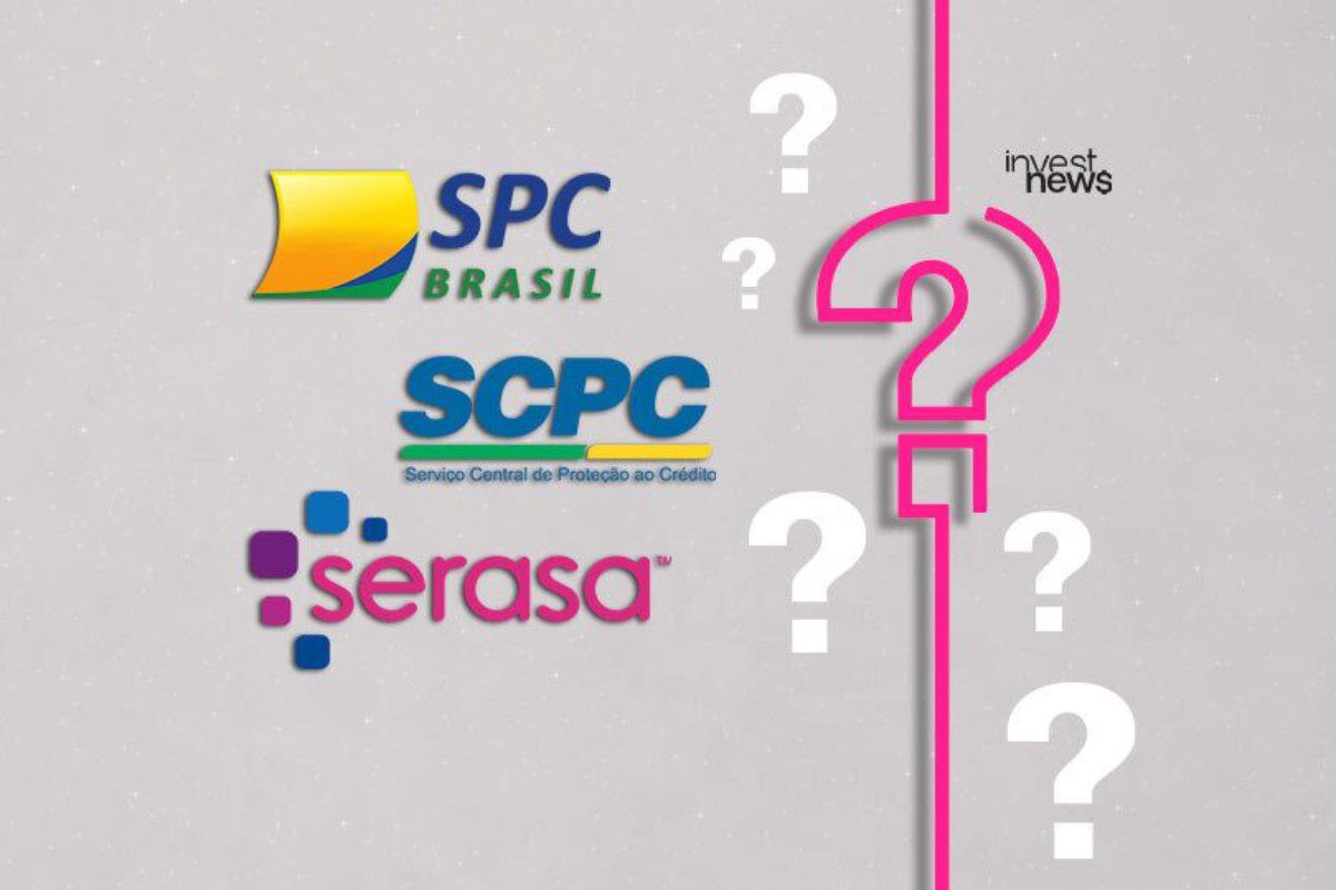 Logos do SPC, SCPC e Serasa