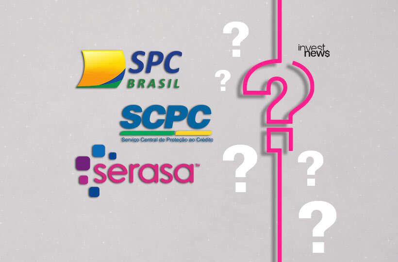 Logos do SPC, SCPC e Serasa
