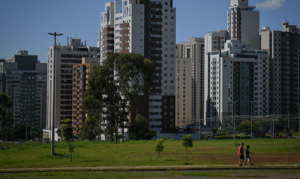 Imóveis em Águas Claras, Brasília DF, Brasil 1/5/2018 Foto: Andre Borges/Agência Brasília.