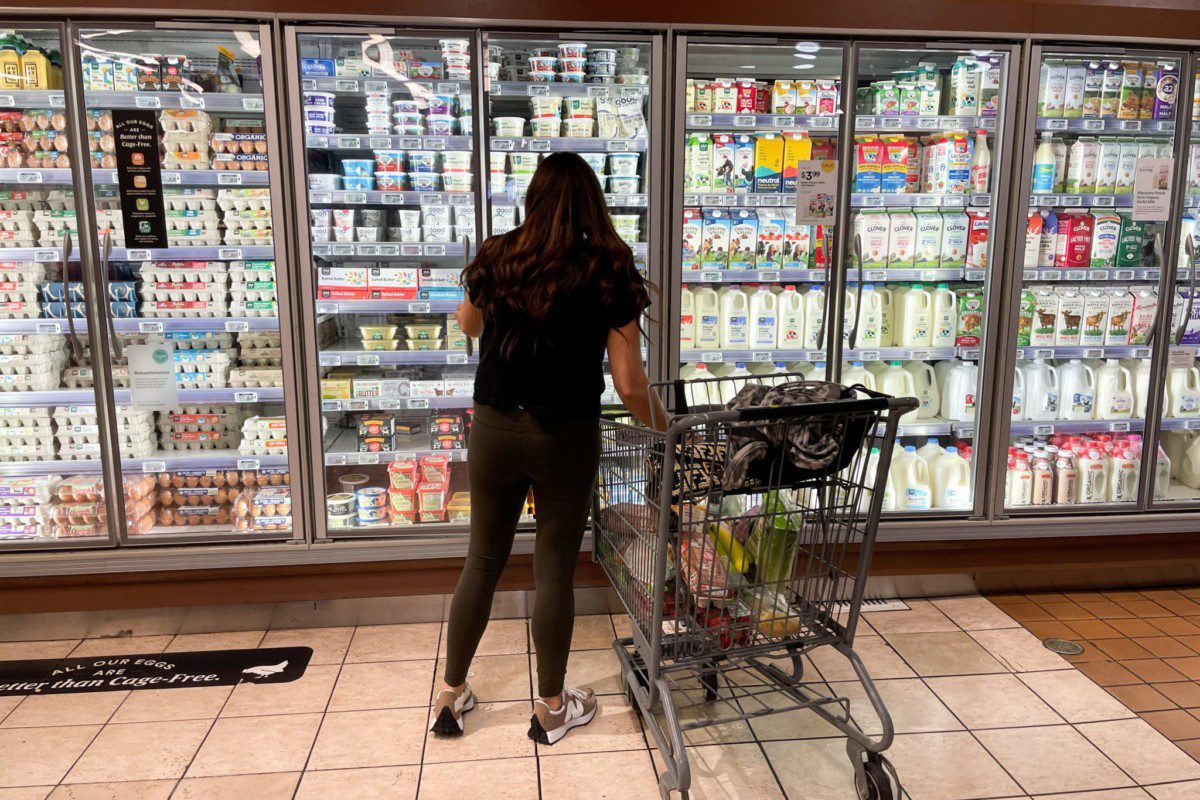 Supermercado em Los Angeles, EUA