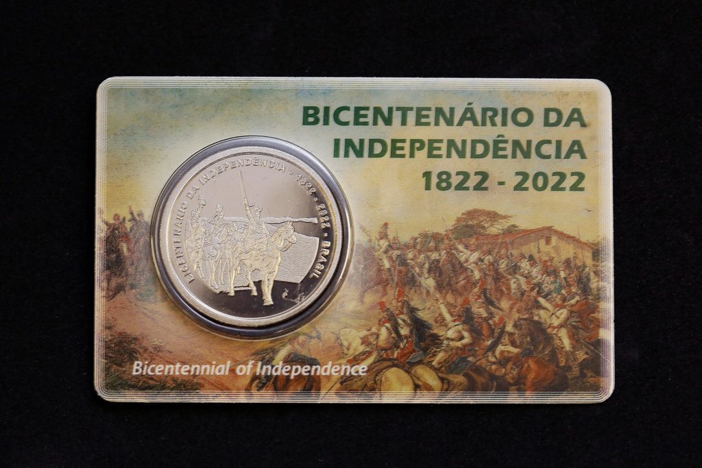 Banco Central lança moedas comemorativas dos 200 Anos da Independência do Brasil.  Foto: Raphael Ribeiro/BC