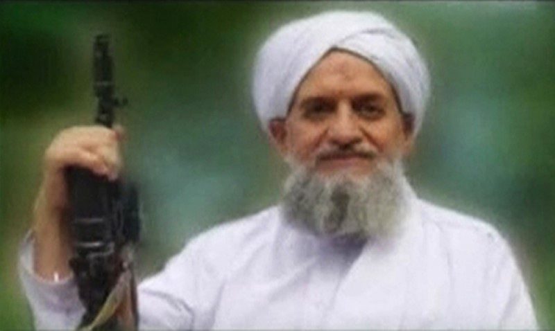 foto do líder da Al Qaeda
