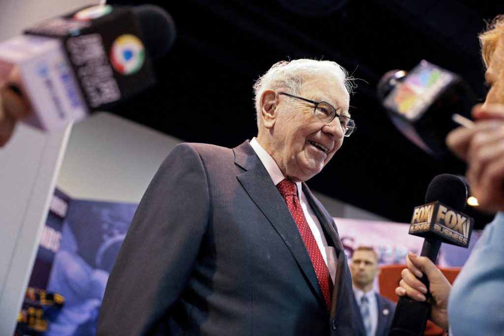 Warren Buffett, presidente do conselho e diretor executivo da Berkshire Hathaway.