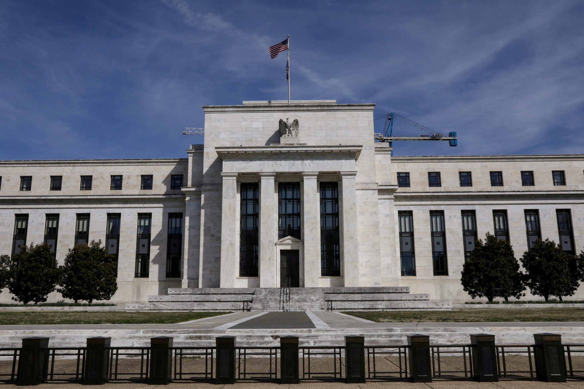 O prédio do Federal Reserve, na Constitution Avenue, em Washington, EUA, 27 de março de 2019. REUTERS/Brendan McDermid