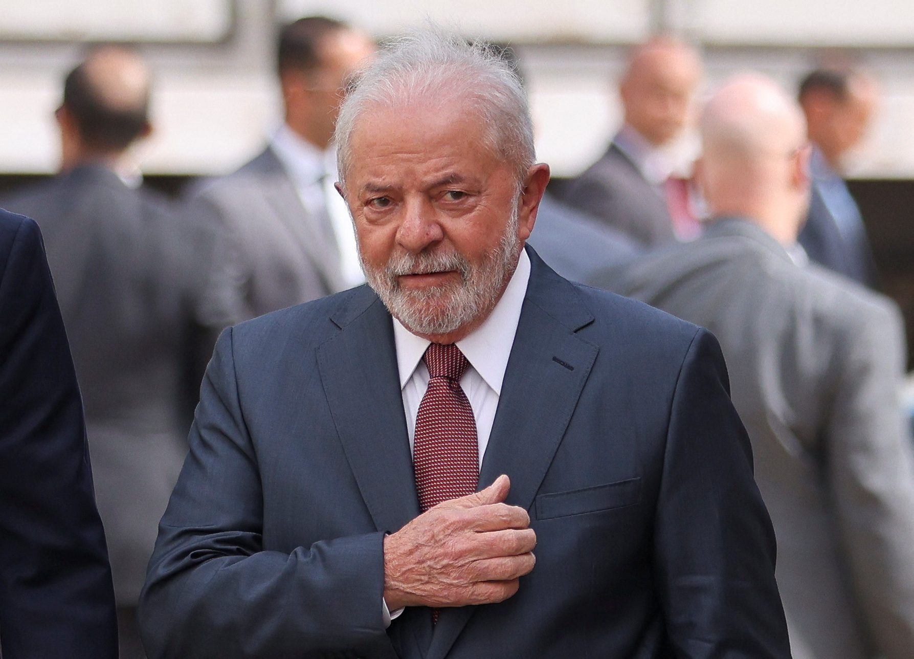 Presidente eleito Luiz Inácio Lula da Silva durante cúpula climática COP27, no Egito