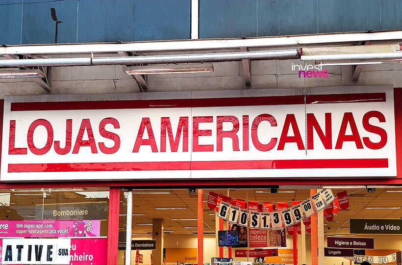 Fachada de loja da Americanas