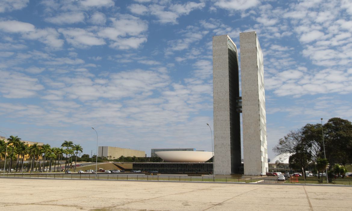 Palácio do Congresso Nacional na Praça dos Três poderes em Brasília. (Foto: Agência Brasil)