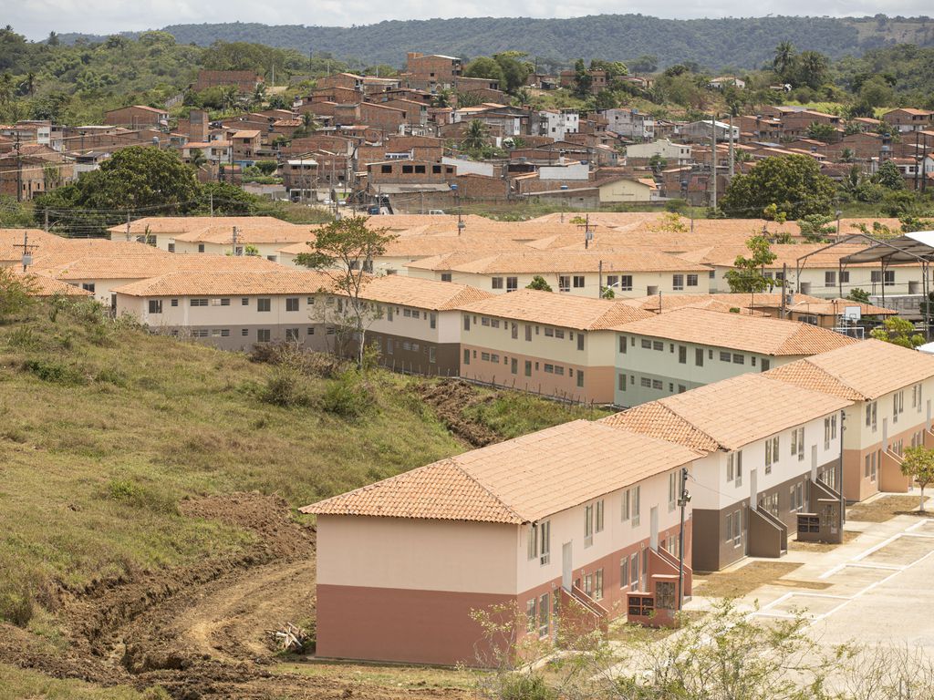 Imóveis do Minha Casa Minha Vida em Santo Amaro da Purificação (BA) (Foto: Joédson Alves/Agência Brasil)
