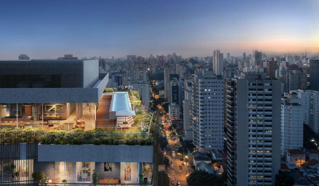 Ayra Pinheiros, o primeiro empreendimento da Greystar no Brasil, será lançado no bairro de Pinheiros, em São Paulo (Foto: Divulgação)