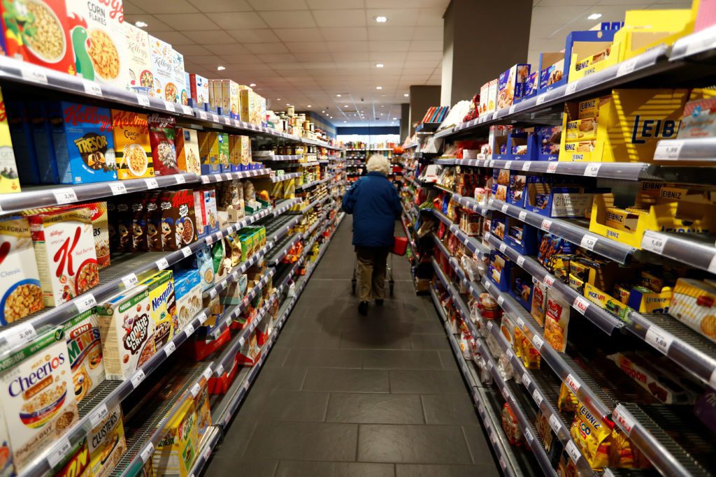 Supermercado em Berlim
17/03/2020.   REUTERS/Fabrizio Bensch