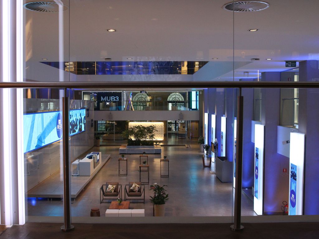 Vista do Museu da Bolsa do Brasil - MUB3 para o interior da B3 em São Paulo. (Foto: Rovena Rosa/Agência Brasil)