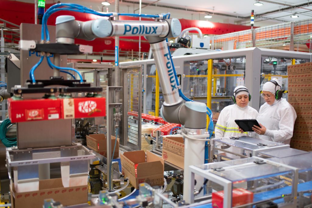 Fábrica da Nestlé na Suíça (Foto: Divulgação)