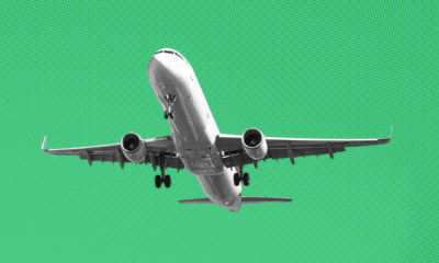 Ilustração sobre Aviação Sustentável