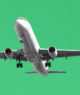 Ilustração sobre Aviação Sustentável