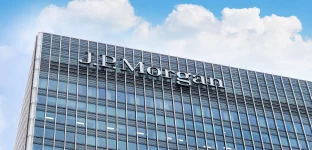 Londres, Reino Unido - 11 de setembro de 2022 - J.P. Morgan, um banco de investimento americano e empresa de serviços financeiros.