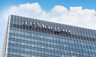 Londres, Reino Unido - 11 de setembro de 2022 - J.P. Morgan, um banco de investimento americano e empresa de serviços financeiros.