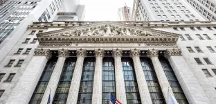Fachada da Bolsa de Valores de Nova York; New York Stock Exchange; NYSE