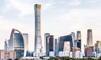 Vista da cidade de Pequim, China