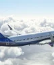 Boeing 737 Max 8 comercial voando, 22 de fevereiro de 2022, São Paulo, Brasil.