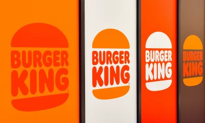 Banner com logos do Burger King