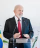 Itália 15.06.2024 - Presidente da República, Luiz Inácio Lula da Silva, durante Entrevista coletiva à imprensa, no Hotel Scoglio degli Achei. Carovigno, Itália