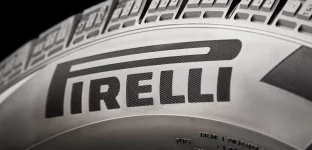 Detalhe de pneu da Pirelli