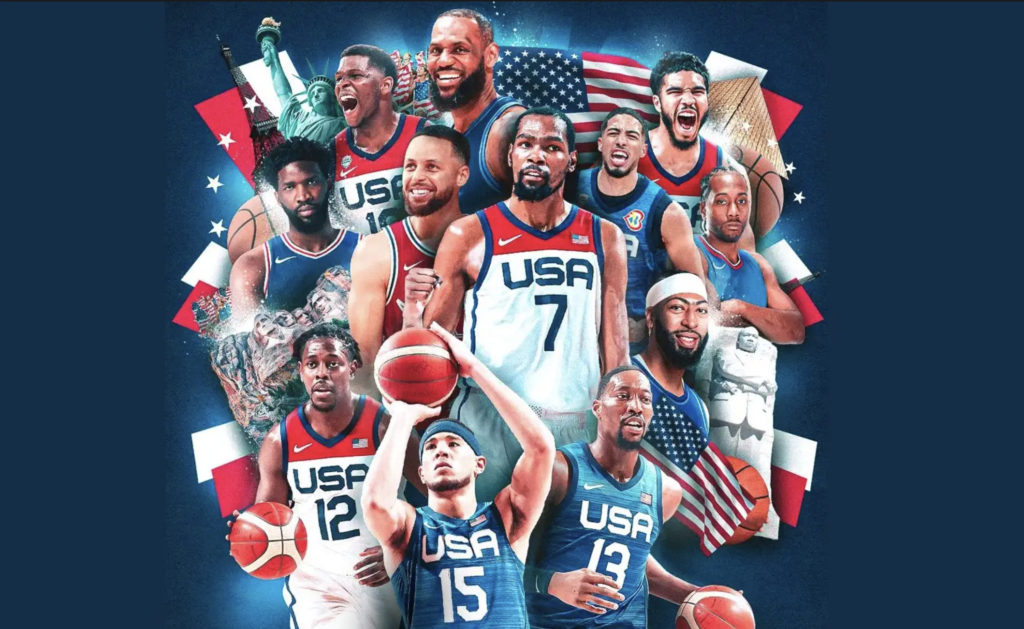 Estados Unidos vão levar uma seleção com os grandes astros da NBA