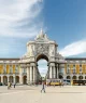 Vista da Praça do Comércio, em Lisboa, Portugal (Foto: Adobe Stock Photo)