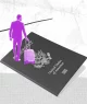 Ilustração representando viagem; documentação; visto e passaporte