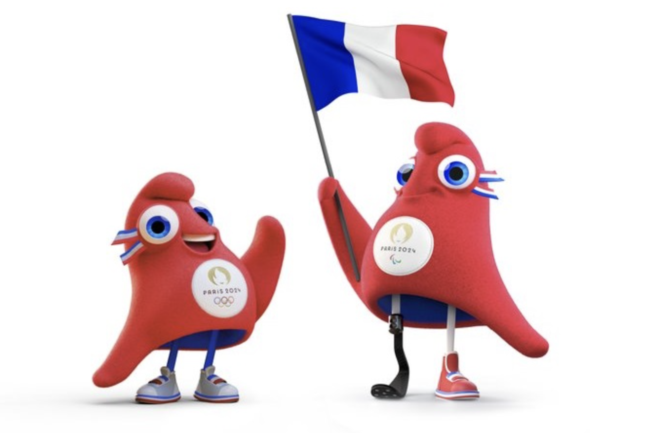 Phryge Olímpico e Phryge Paralímpico são os mascotes das Olimpíadas de Paris-2024