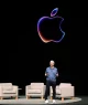 O CEO da Apple, Tim Cook, faz comentários no início da Apple Worldwide Developers Conference (WWDC) em 10 de junho de 2024 em Cupertino, Califórnia. A Apple anunciará planos para incorporar inteligência artificial (IA) em software e hardware da Apple. (Foto: Justin Sullivan/Getty Images)