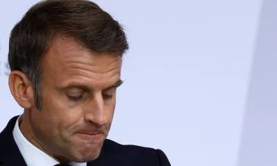 Presidente da França, Emmanuel Macron, em Paris