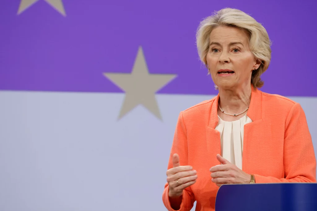 Ursula Von der Leyen, presidente da Comissão Europeia