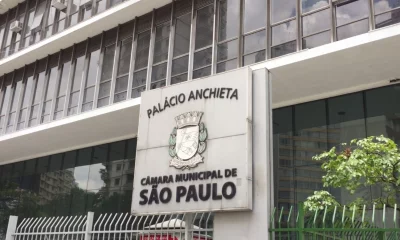 Fachada da Câmara Municipal de São Paulo