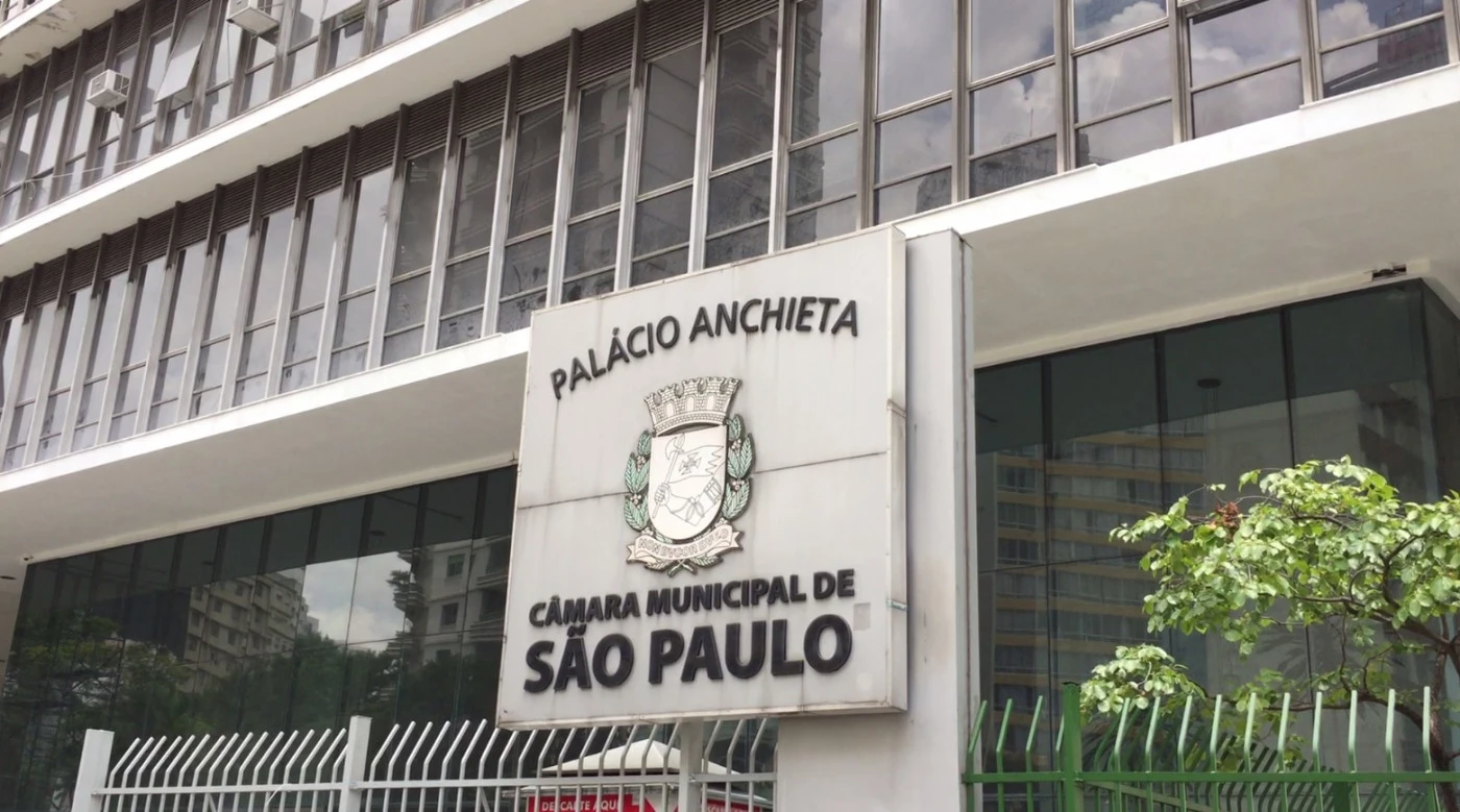 Fachada da Câmara Municipal de São Paulo