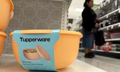 Embalagem da Tupperware