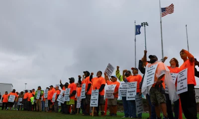 Greve dos portuários nos Estados Unidos