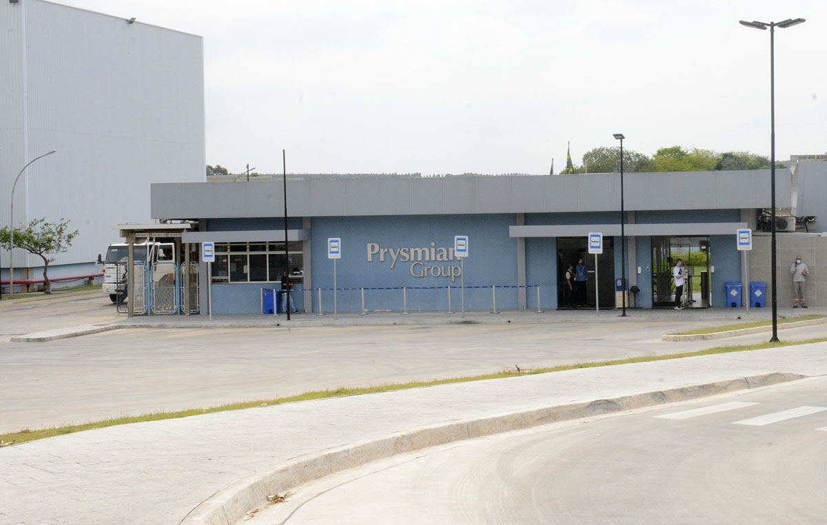 Fábrica da Prysmian em Sorocaba (SP) 