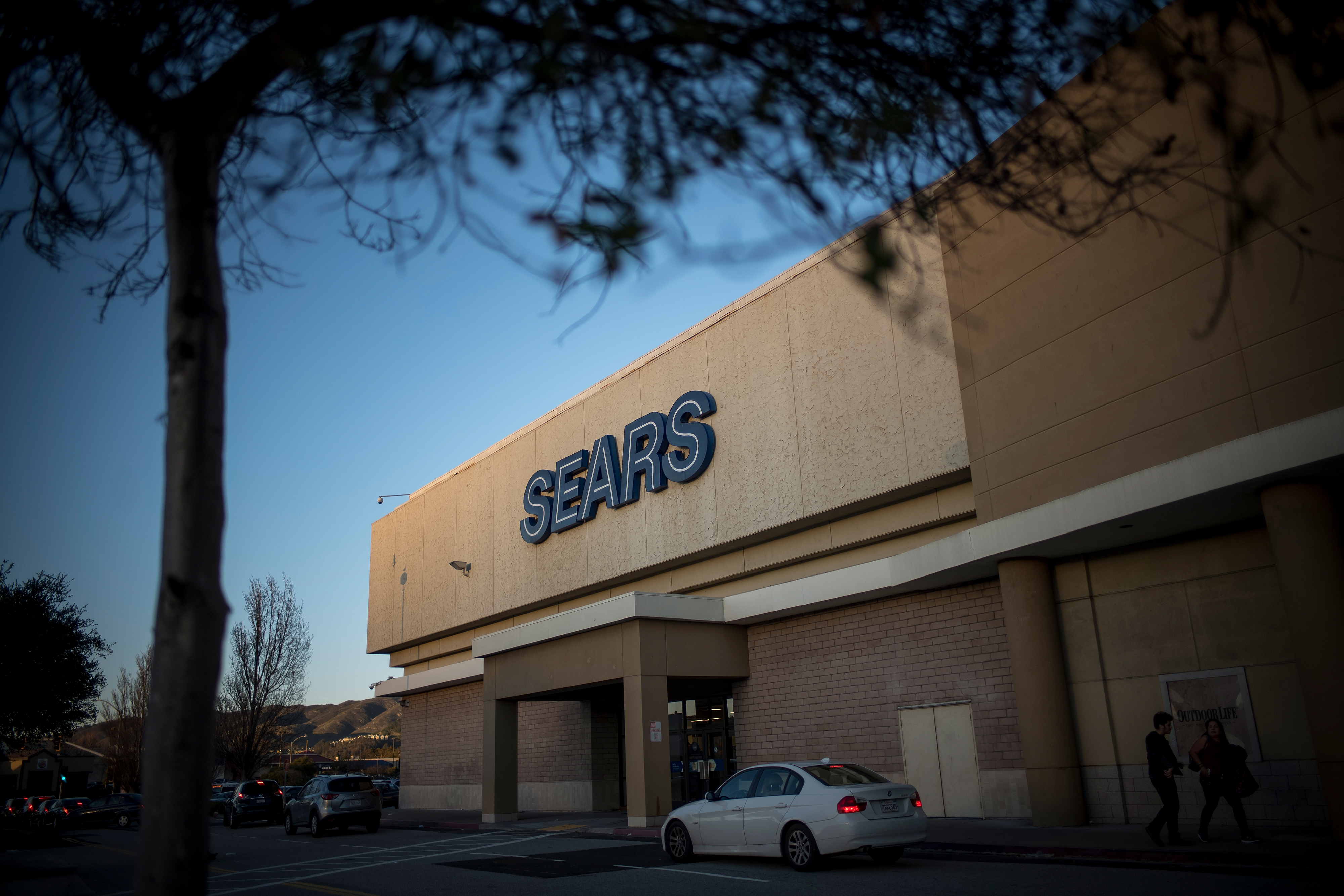 Fachada de uma loja da Sears na Califórnia, em 2018